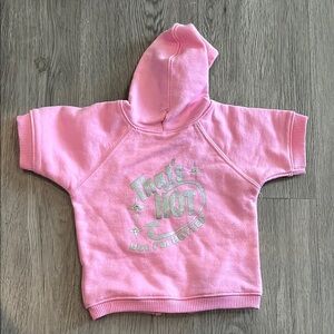 Pink dog hoodie 🐶💙